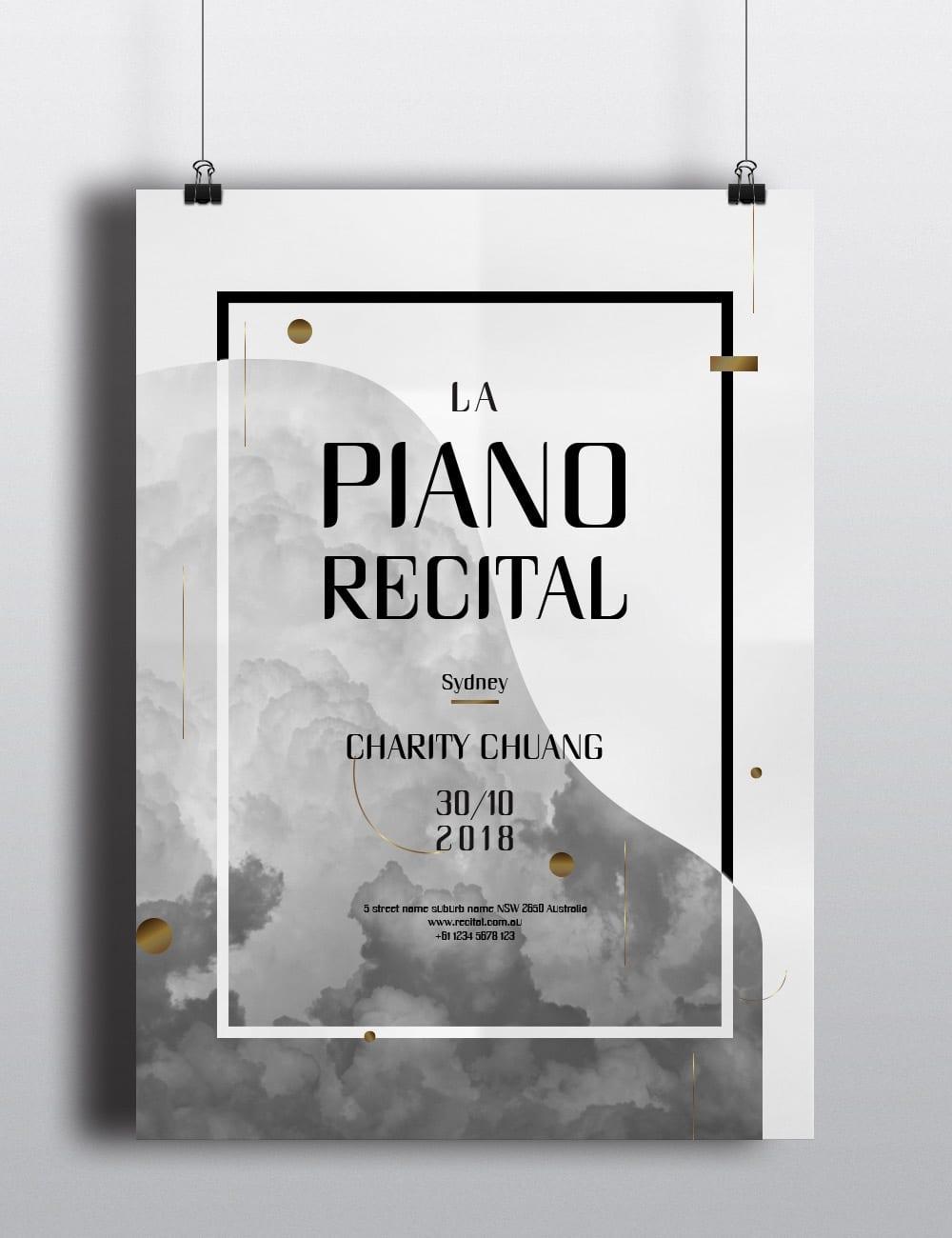Hanging Piano promotional piece
